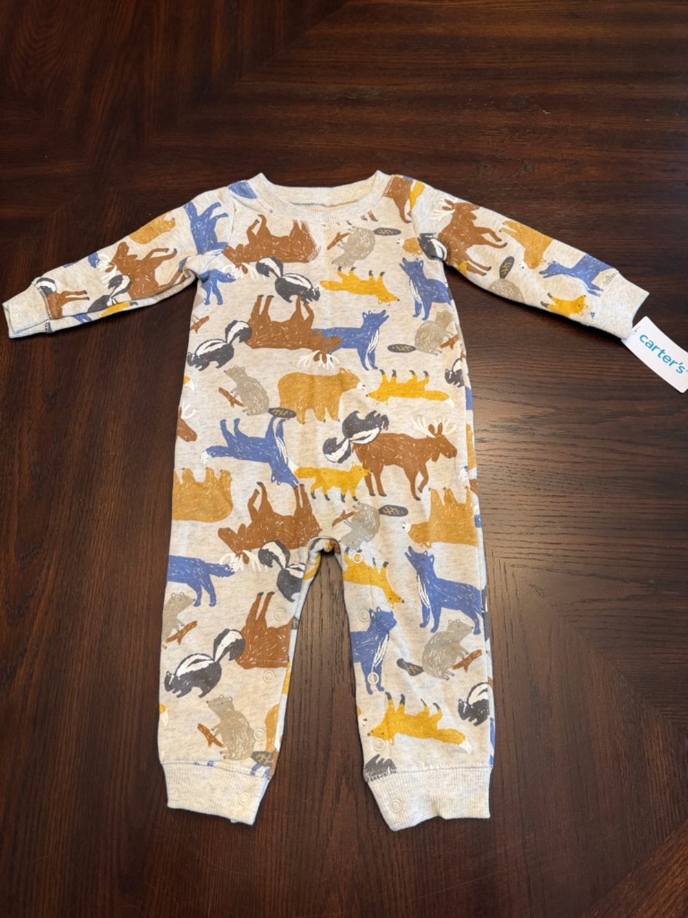 Carter’s Baby Boy 12M Bundle Sleep & Play One Pieces Lot of 3 NWT & NWT Included - Picture 13 of 15